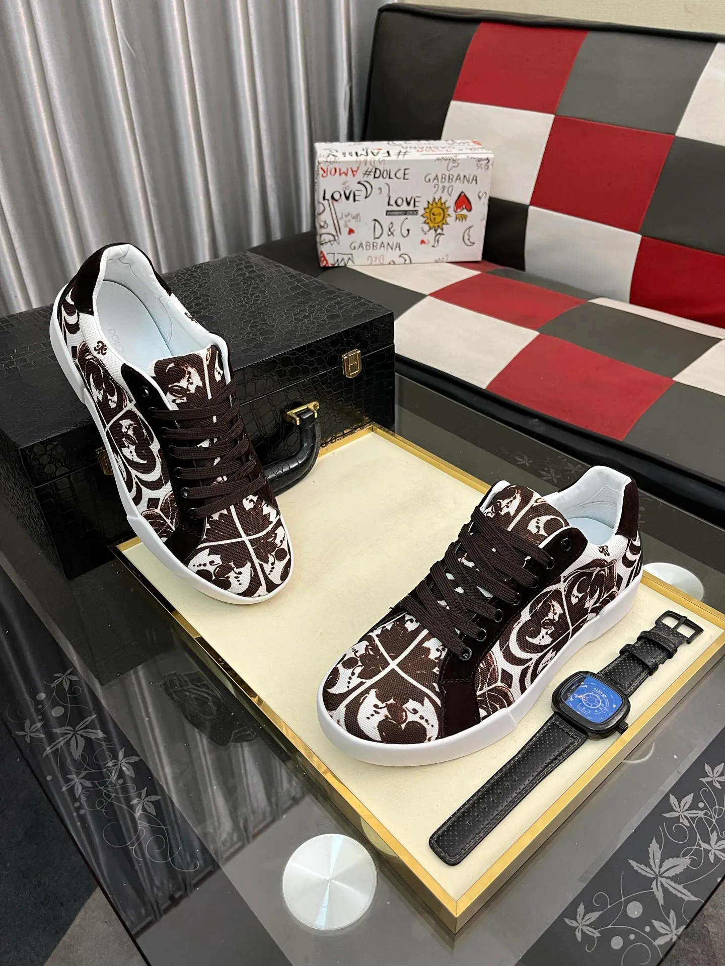 Men's men's shoes💰420⌚️⌚️【Dg～】couple casual shoes 2025z cabinet sales simultaneously 🔶Size: 35-46#️⃣ 🔷5 colors🔜The upper is made of multi-material splicing ➕Towel lining, comfortable and breathable, sole: original comfortable and wear-resistant outsole, ⚠️real thing📱photographed🎬real thing is better📢📢📢